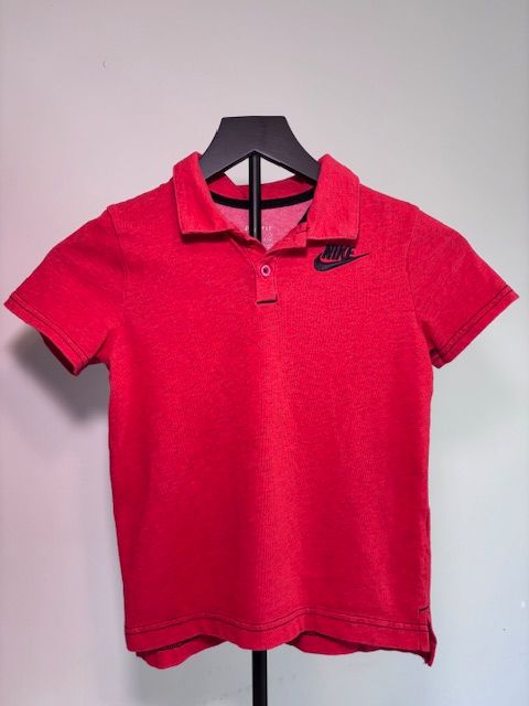 Red Nike Boys Polo, Boys 6/7