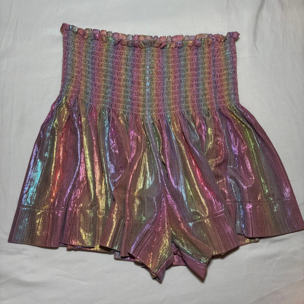 Queen of Sparkles Juniors Swing Shorts, Adult Small