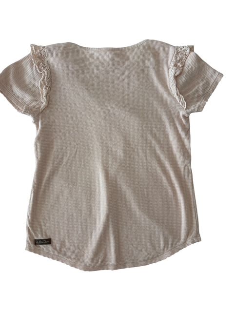 Matilda Jane Girls Lace Trim Detail Shirt, Girls 14