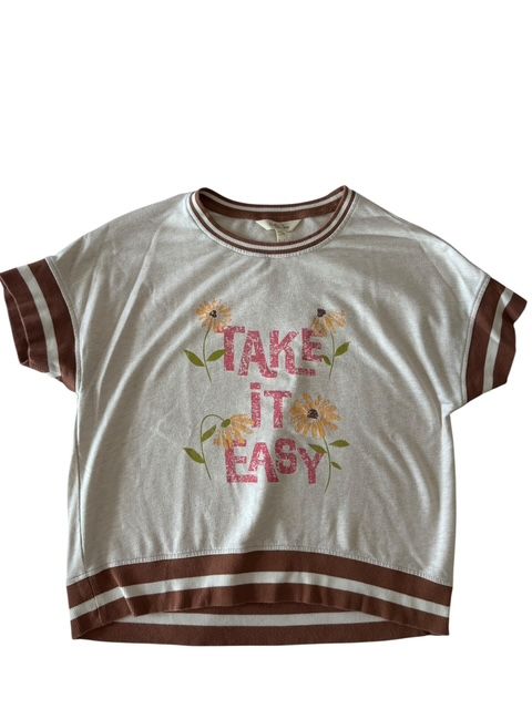 Matilda Jane Girls Take It Easy Graphic Tee, Girls 14