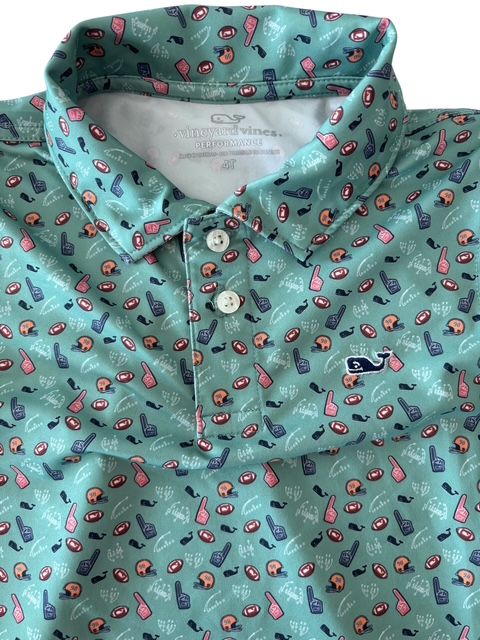 Vineyard Vines Toddler Boy Performance Polo, 4T