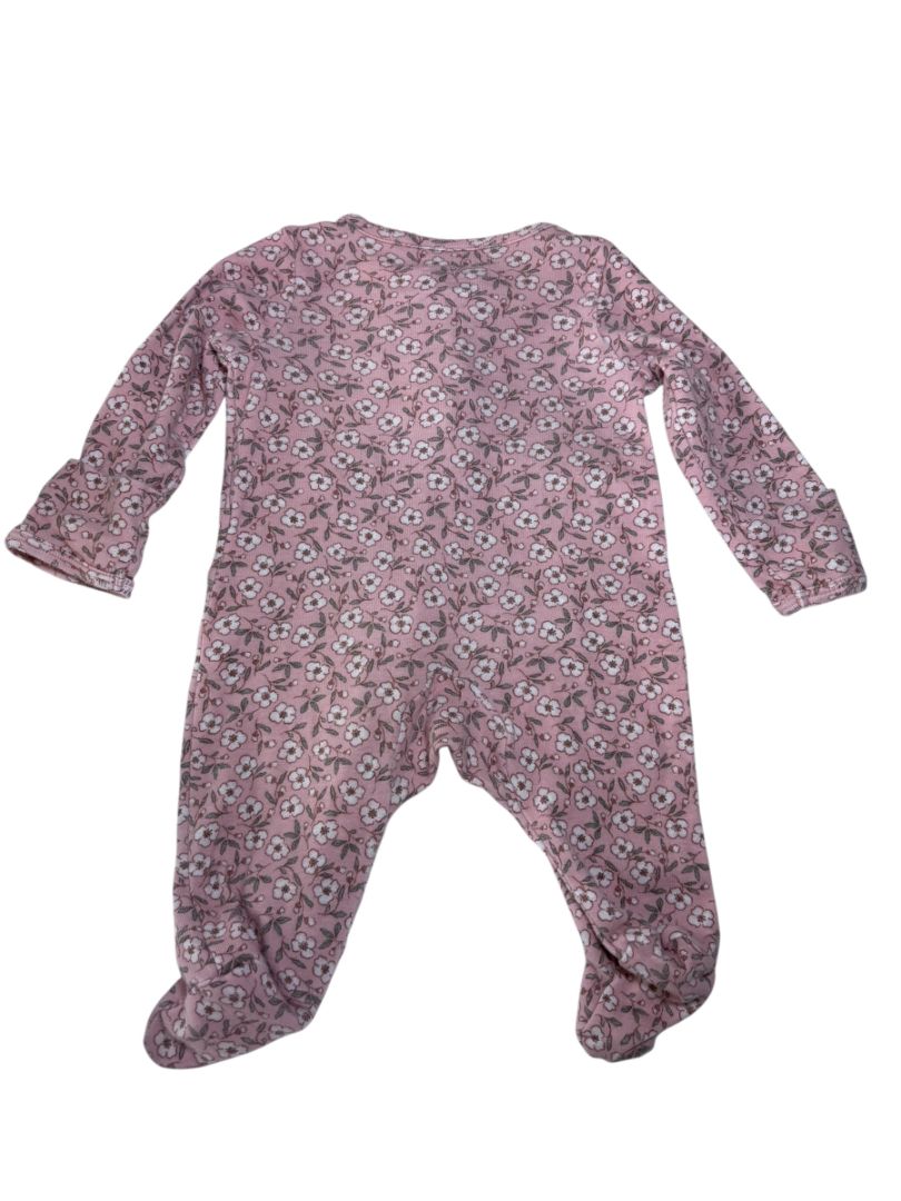 Floral Print Carter's Newborn Baby Footie Sleeper