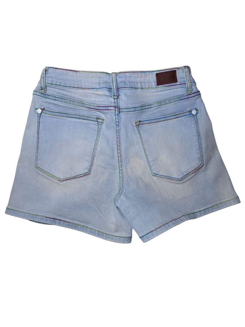 Judy Blue Women's Rainbow Thread Shorts, Women's Small