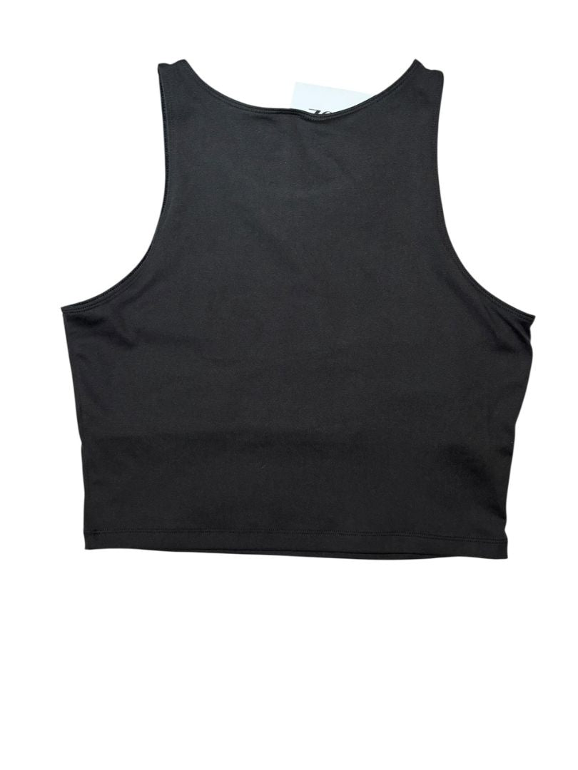 zoozatz Auburn Cropped Tank Top, Large