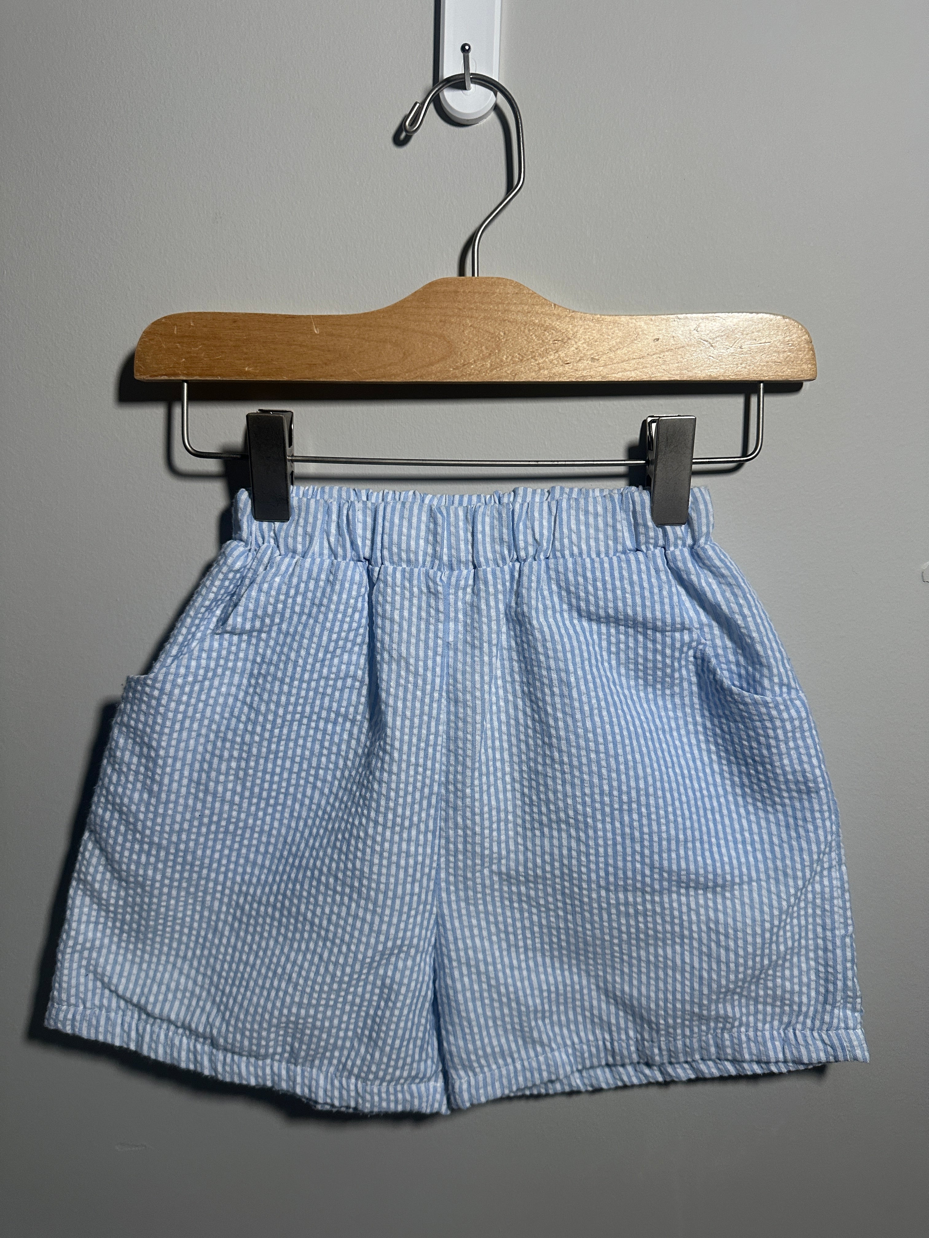 Bailey Boys  Pull On Seersucker Shorts, 3T
