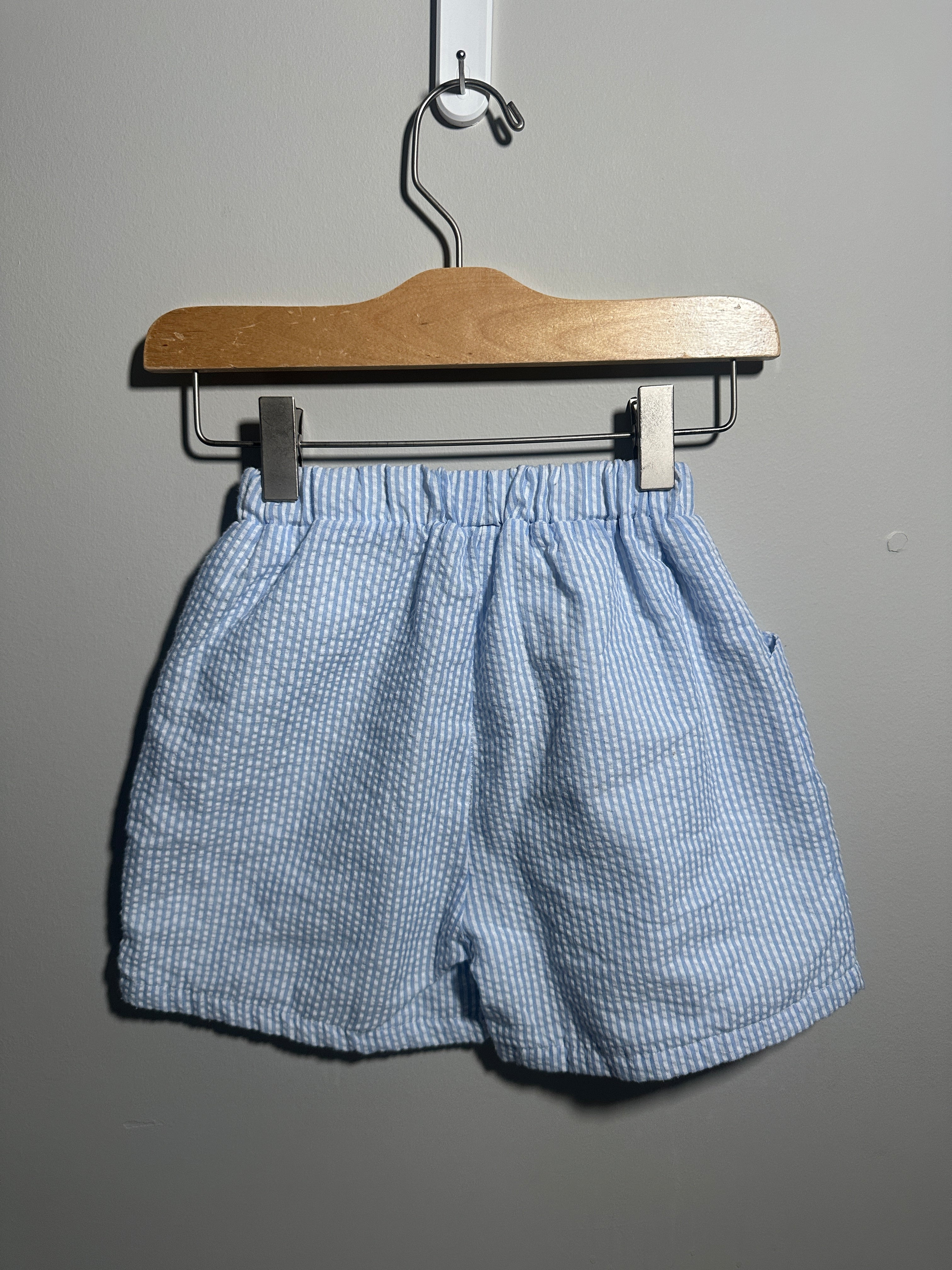 Bailey Boys  Pull On Seersucker Shorts, 3T
