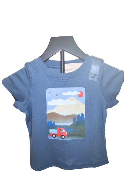 First Impressions Baby Boy SS Graphic T-Shirt, 24 Months