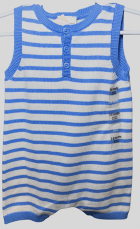 First Impressions Baby Boy Romper, 3-6 months